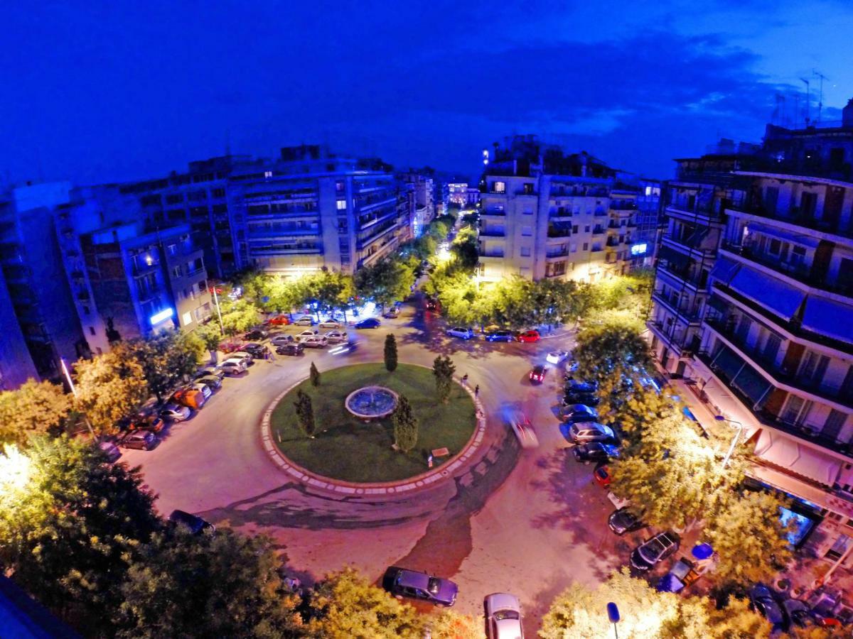Antigonidon Skyline View Penthouse Apartment Thessaloniki Exterior photo